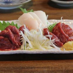 馬刺し スライスタイプ 上赤身＋たてがみ | 珍味 古じょう庵